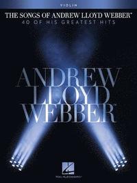 bokomslag Lloyd Webber songs, violin