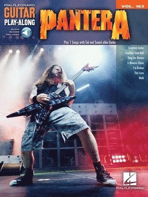 bokomslag Pantera Guitar Play-Along Vol.163