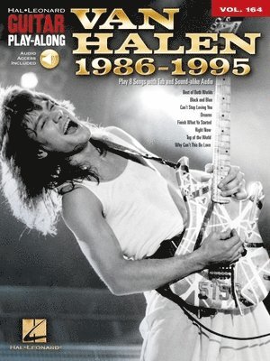 bokomslag Van Halen 1986-1995: Guitar Play-Along Volume 164 (Book/Online Audio)
