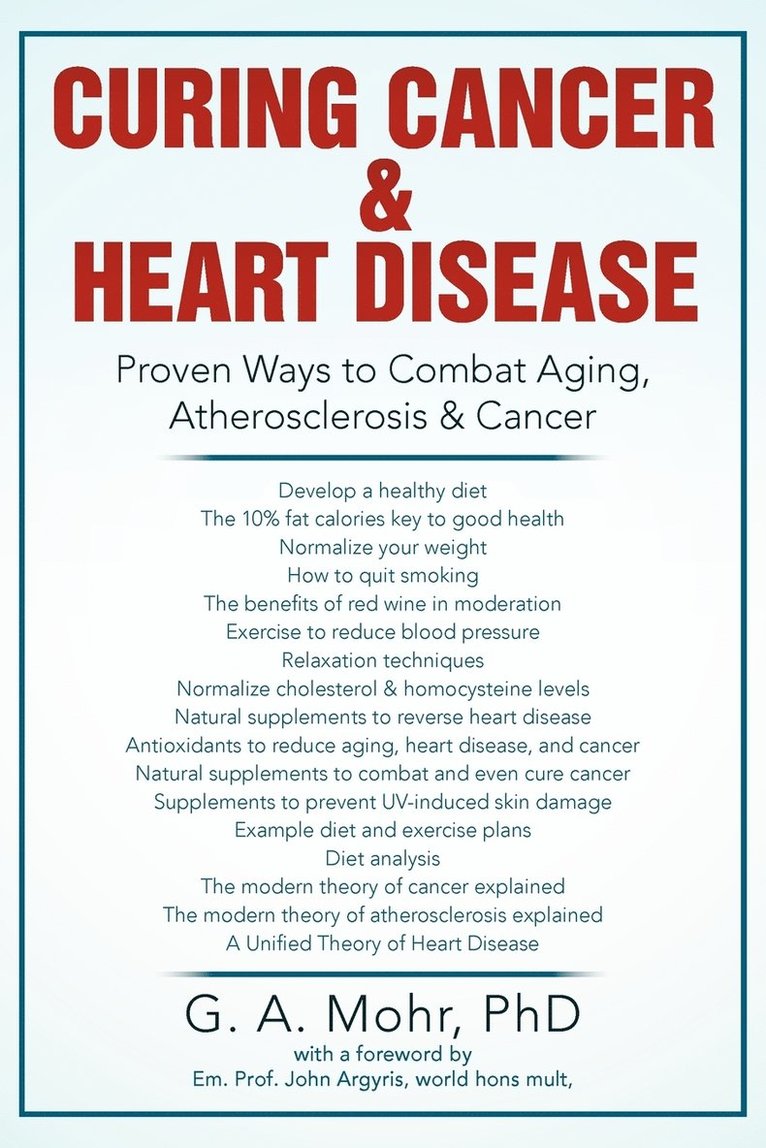 Curing Cancer & Heart Disease 1