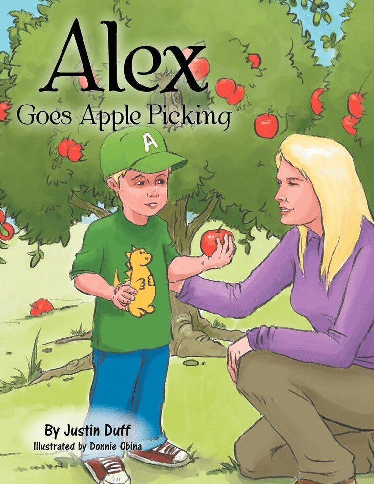 Alex Goes Apple Picking 1