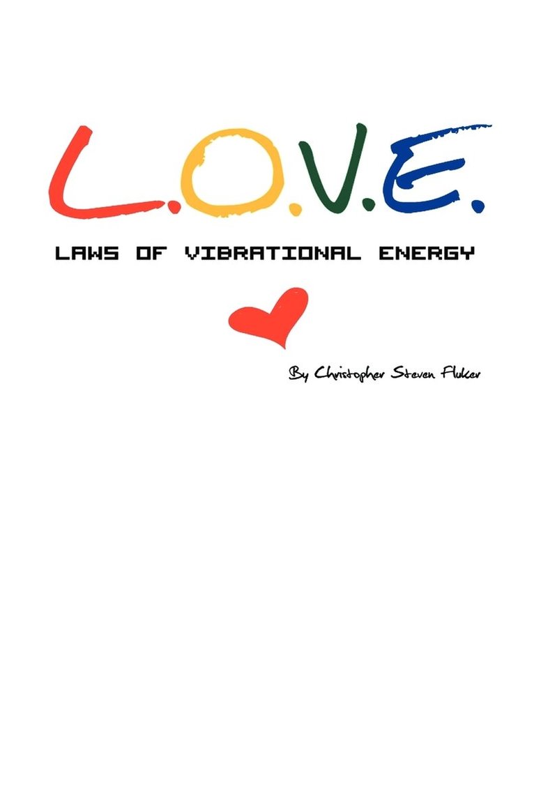 Laws of Vibrational Energy 1