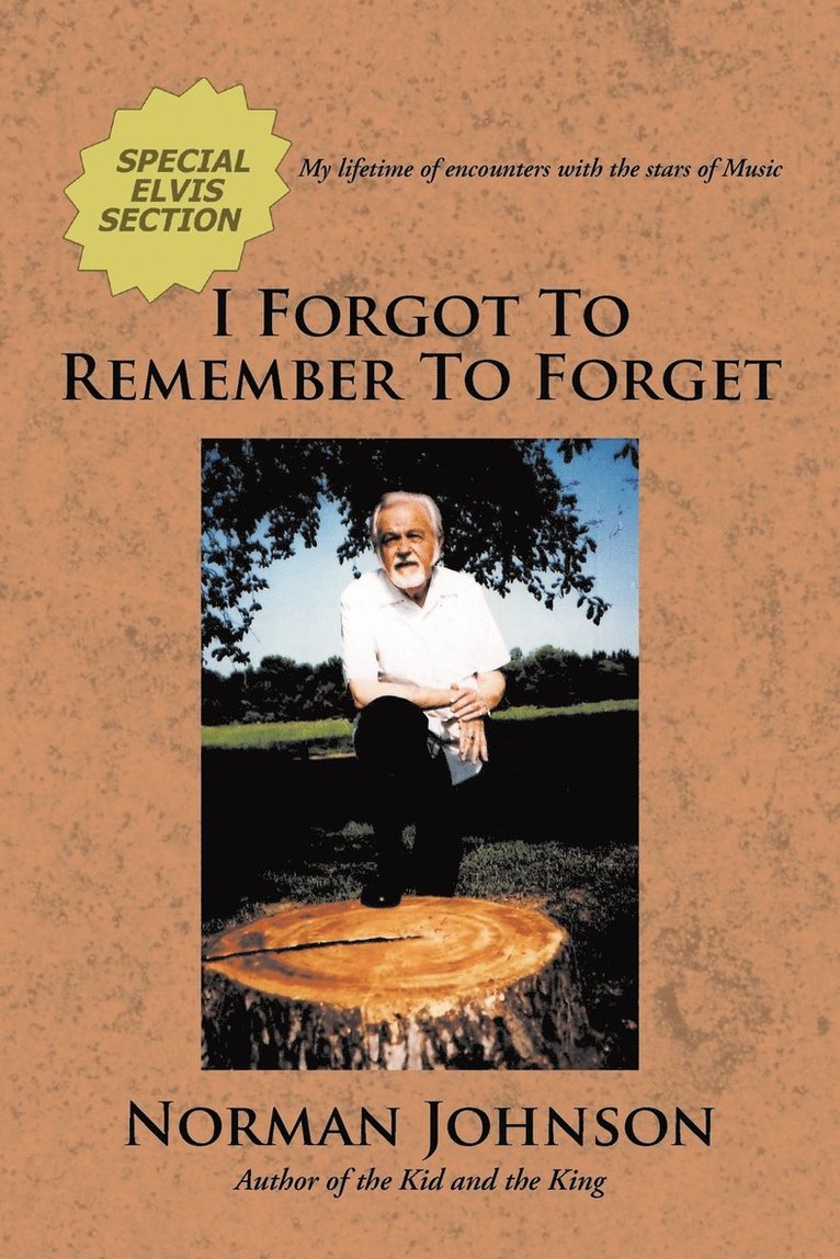 Norman Johnson - I Forgot To Remember To Forget, Häftad