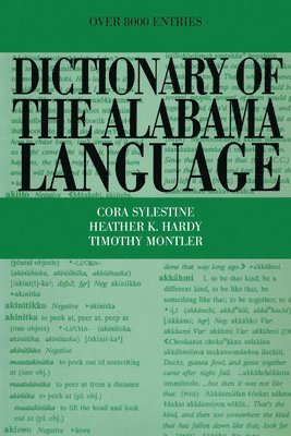 bokomslag Dictionary of the Alabama Language