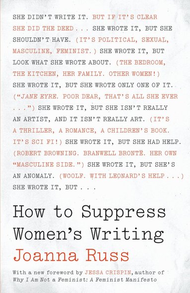 Joanna Russ - How to Suppress Women's Writing, Häftad