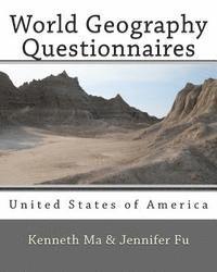 bokomslag World Geography Questionnaires: United States of America