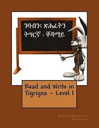 bokomslag Read and Write in Tigrigna - Level I
