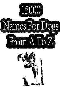 bokomslag 15000 Names For Dogs From A To Z