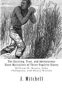 bokomslag The Exciting, True, and Adventurous Slave Narratives of Three Fugitive Slaves: William W. Brown, John Thompson, and Henry Watson
