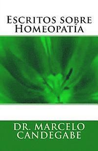 Escritos sobre Homeopatía 1