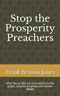 bokomslag Stop the Prosperity Preachers