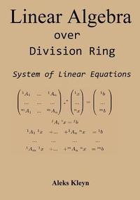 bokomslag Linear Algebra over Division Ring
