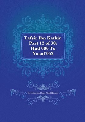 bokomslag Tafsir Ibn Kathir Part 12 of 30
