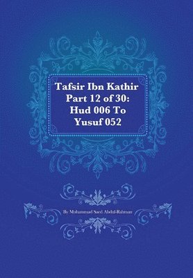 bokomslag Tafsir Ibn Kathir Part 12 of 30