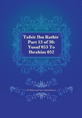 bokomslag Tafsir Ibn Kathir Part 13 of 30