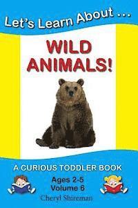 bokomslag Let's Learn About...Wild Animals!: A Curious Toddler Book