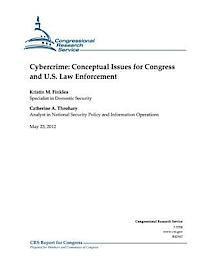 bokomslag Cybercrime: Conceptual Issues for Congress and U.S. Law Enforcement