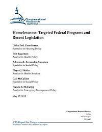 bokomslag Homelessness: Targeted Federal Programs and Recent Legislation