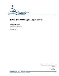 Same-Sex Marriages: Legal Issues 1
