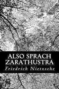 bokomslag Also Sprach Zarathustra