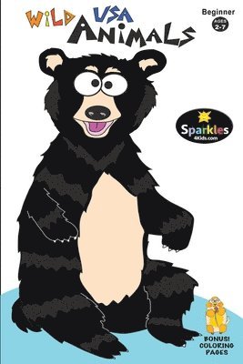 Beginner WILD USA ANIMALS: Learn Fun Animals & Sounds 1