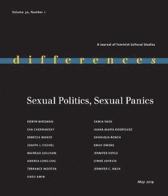 Sexual Politics, Sexual Panics 1