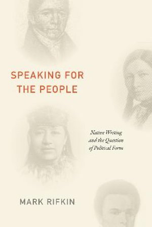 Mark Rifkin - Speaking for the People, Häftad