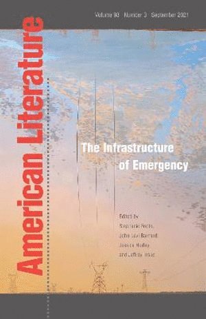 The Infrastructure of Emergency 1