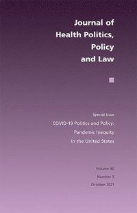 bokomslag COVID-19 Politics and Policy