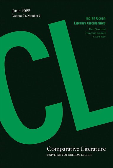 Firat Oruc, Françoise Lionnet - Indian Ocean Literary Circularities, Häftad
