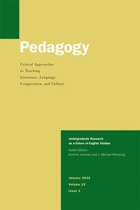 bokomslag Undergraduate Research As a Future of English Studies