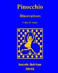 Pinocchio Illustrations Color & Sepia 1