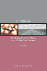 bokomslag 11 Things You Absolutely Need To Know About Selling Your Business