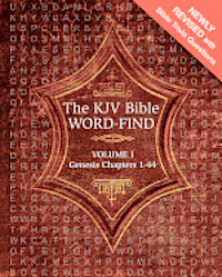 bokomslag The KJV Bible Word-Find: Volume 1, Genesis Chapters 1-44