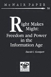 David C. Gompert - Right Makes Might: Freedom and Power in the Information Age, Häftad