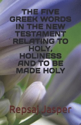 Repsaj Jasper - The five Greek words in the New Testament relating to holy Holiness and to be made holy, Häftad