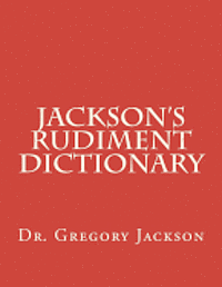 bokomslag Jackson's Rudiment Dictionary
