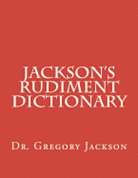 Jackson's Rudiment Dictionary 1