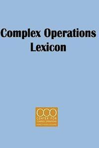 Complex Operaton Lexicon 1