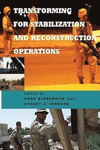 Transforming for Stabilization and Reconstruction Operations 1