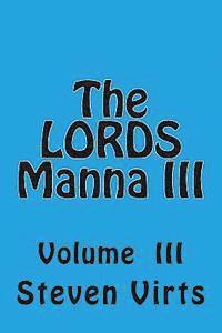 bokomslag The LORDS Manna III