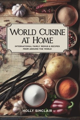 bokomslag World Cuisine at Home: International Family Menus & Recipes From Around the World