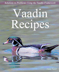 Casey Taylor - Vaadin Recipes, Häftad