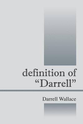 Definition of Darrell 1