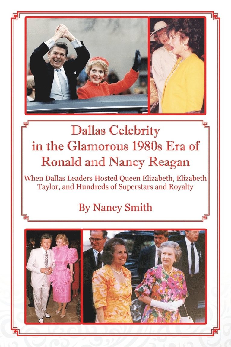 Dallas Celebrity in the Glamorous 1980s Era of Ronald and Nancy Reagan 1