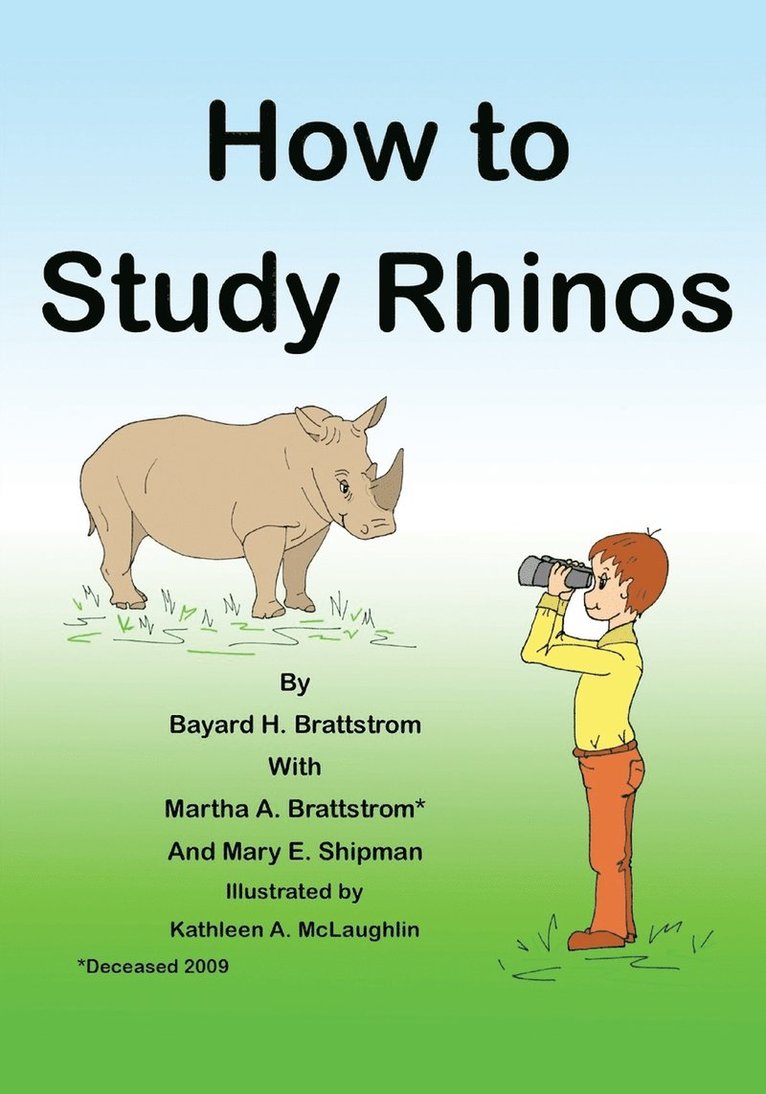 How to Study Rhinos 1
