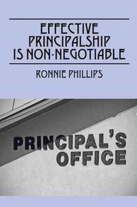 bokomslag Effective Principalship Is Non-Negotiable