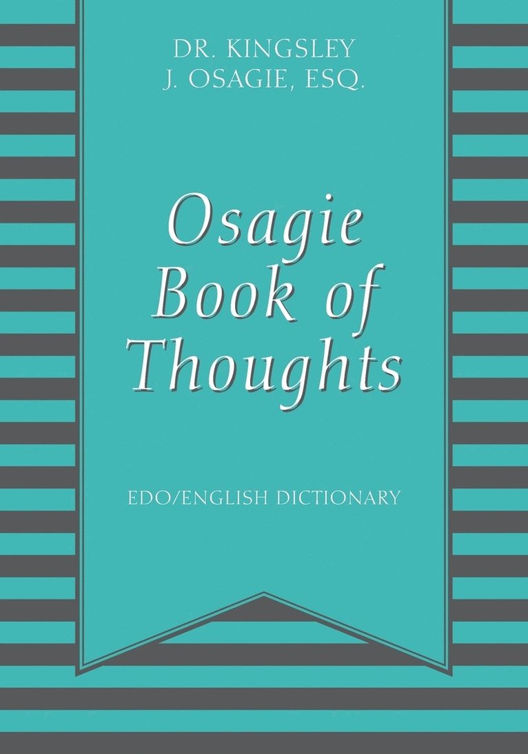 Osagie Book of Thoughts 1