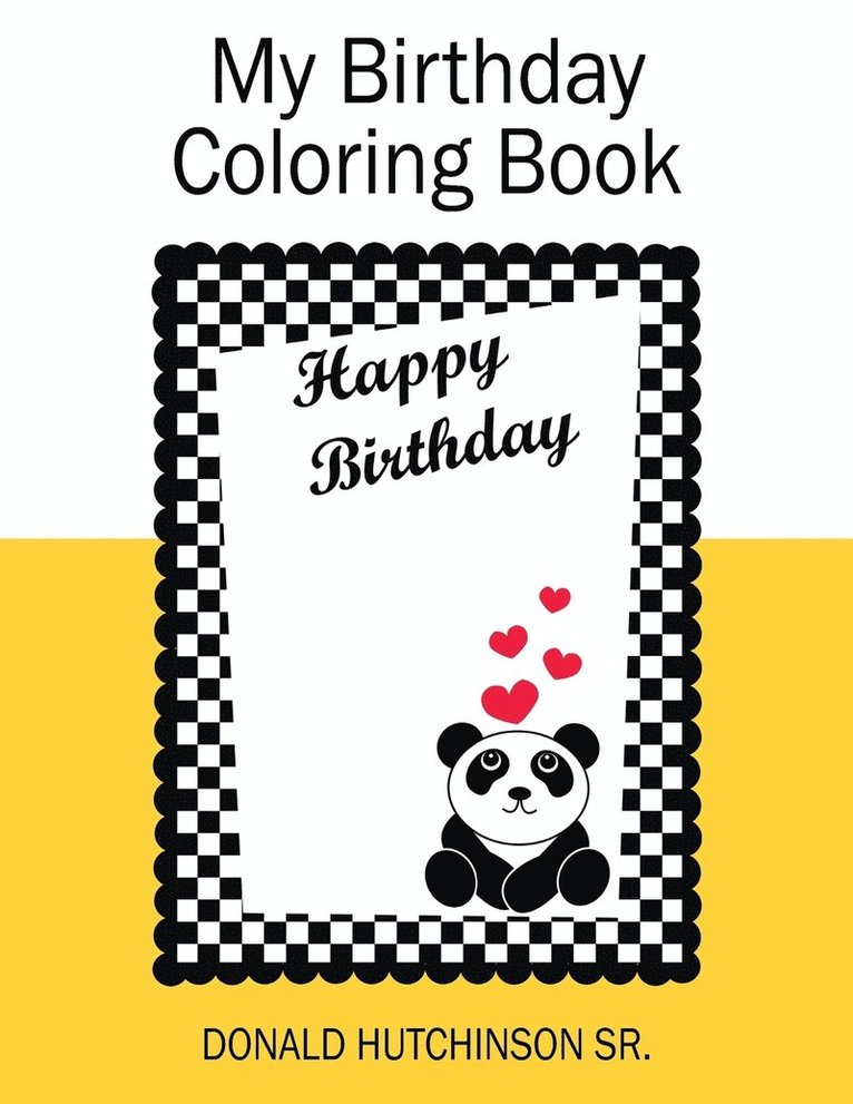 My Birthday Coloring Book 1