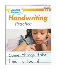 bokomslag Mindset Moments: Manuscript Handwriting Practice Gr. 2-3 Reproducible